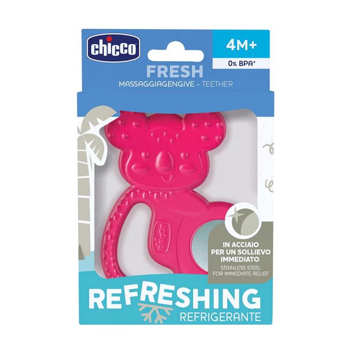 دندان گیر طرح کوالا چیکو chicco مدل Fresh مناسب برای 4 ماه به بالا 2815010 , 2815020